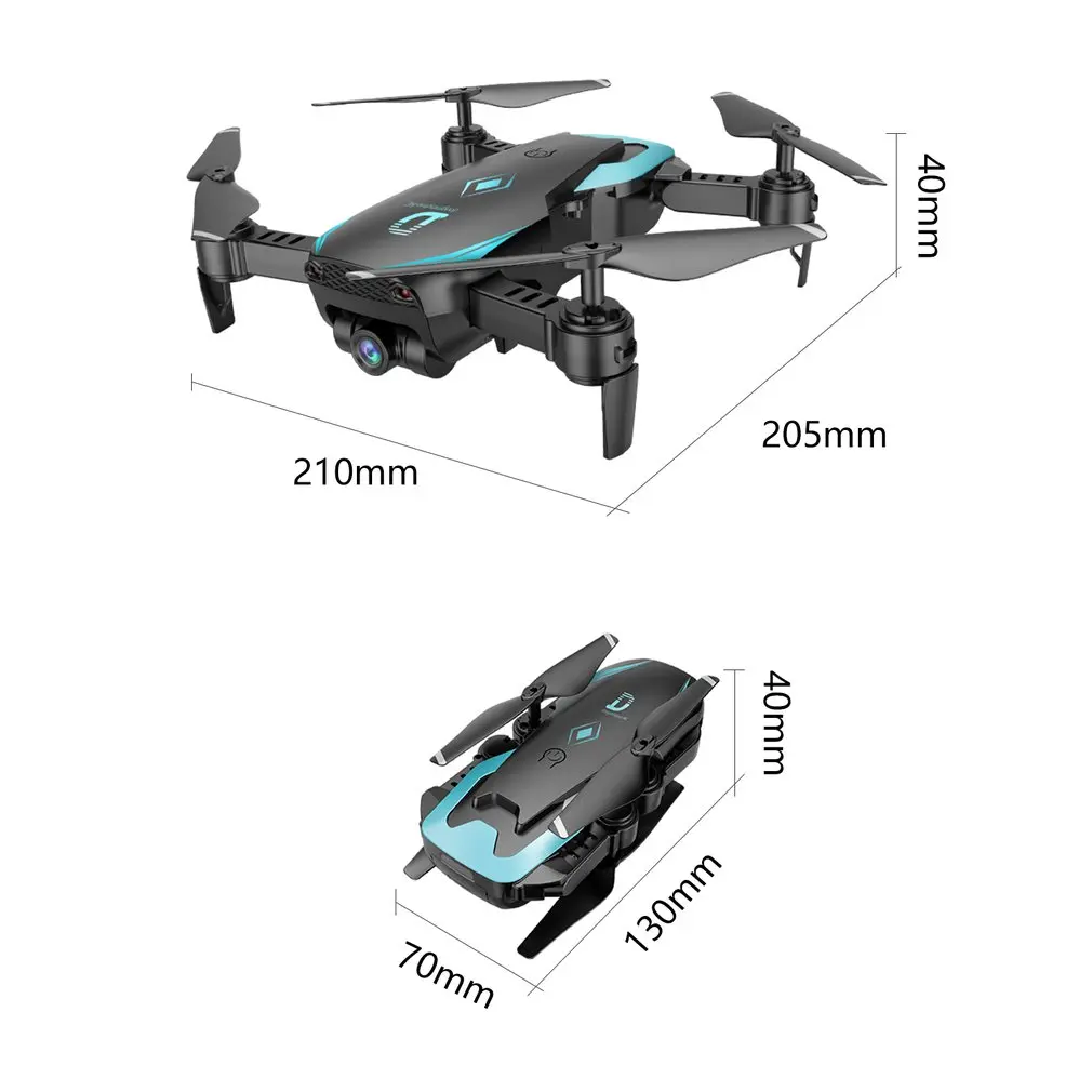 Универсальный Дрон FPV селфи Дрон складной Дрон с камерой HD широкоугольный видео Wifi RC Квадрокоптер