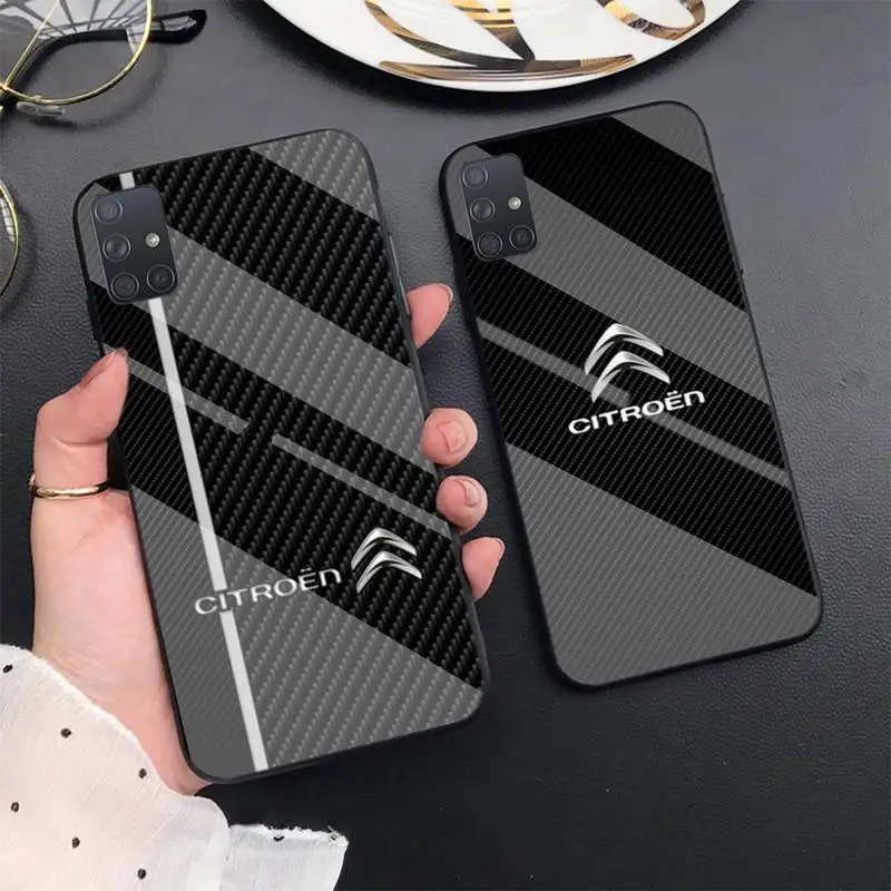 

Popular Car Citroen Phone Case For Samsung S6 7edge 8 9 10e 20plus S20 Ultra Note8 9 10pro A72018 Tempered Glass