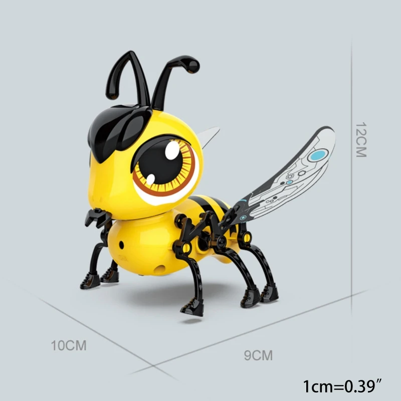 

1 Set Touch Sense Bee Toy DIY Assemble Cartoon Honeybee Plaything Kids Xmas Gift Q6PD