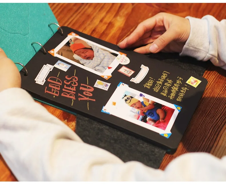 Новые Детские Фотоальбомы детская книга памяти запись воспоминаний и этапов