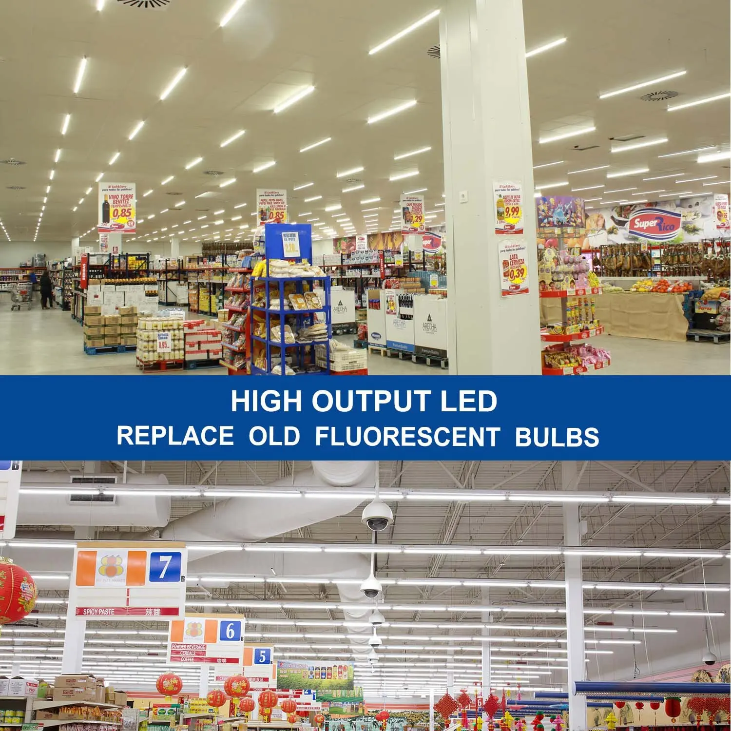 

4/25PCS G13 T8 Led Tube Light AC85-265V Led Light Fixture Tube 1.2M 4FT 22W 28W 60W Led Lamp Replace Fluorescent Bulb Lighting