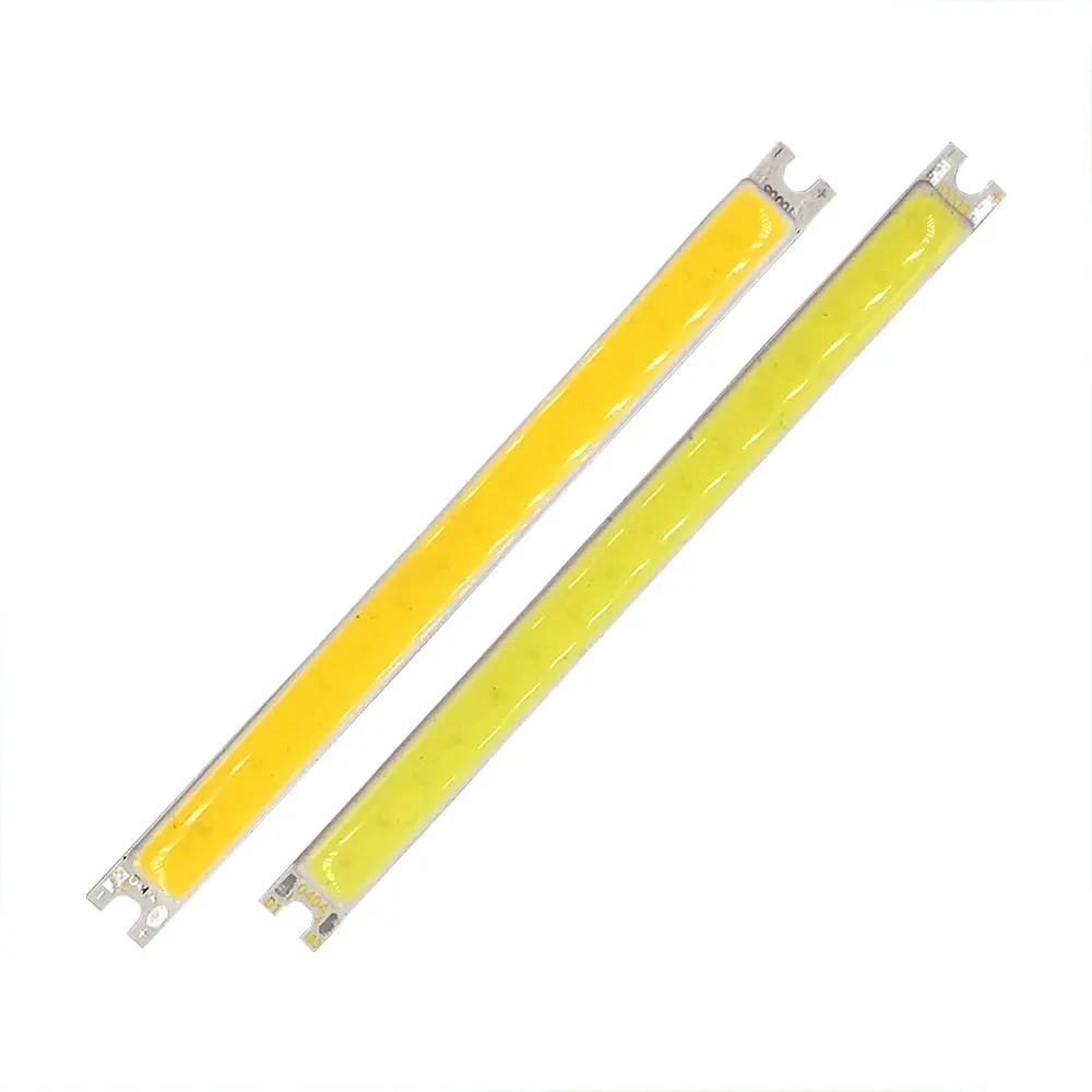 

100x8MM COB LED Strip 10cm Bar Lights 5W 12V DC LED Light Emitting Diode COB Chip Warm Cold White Lighting Bulb Lamps
