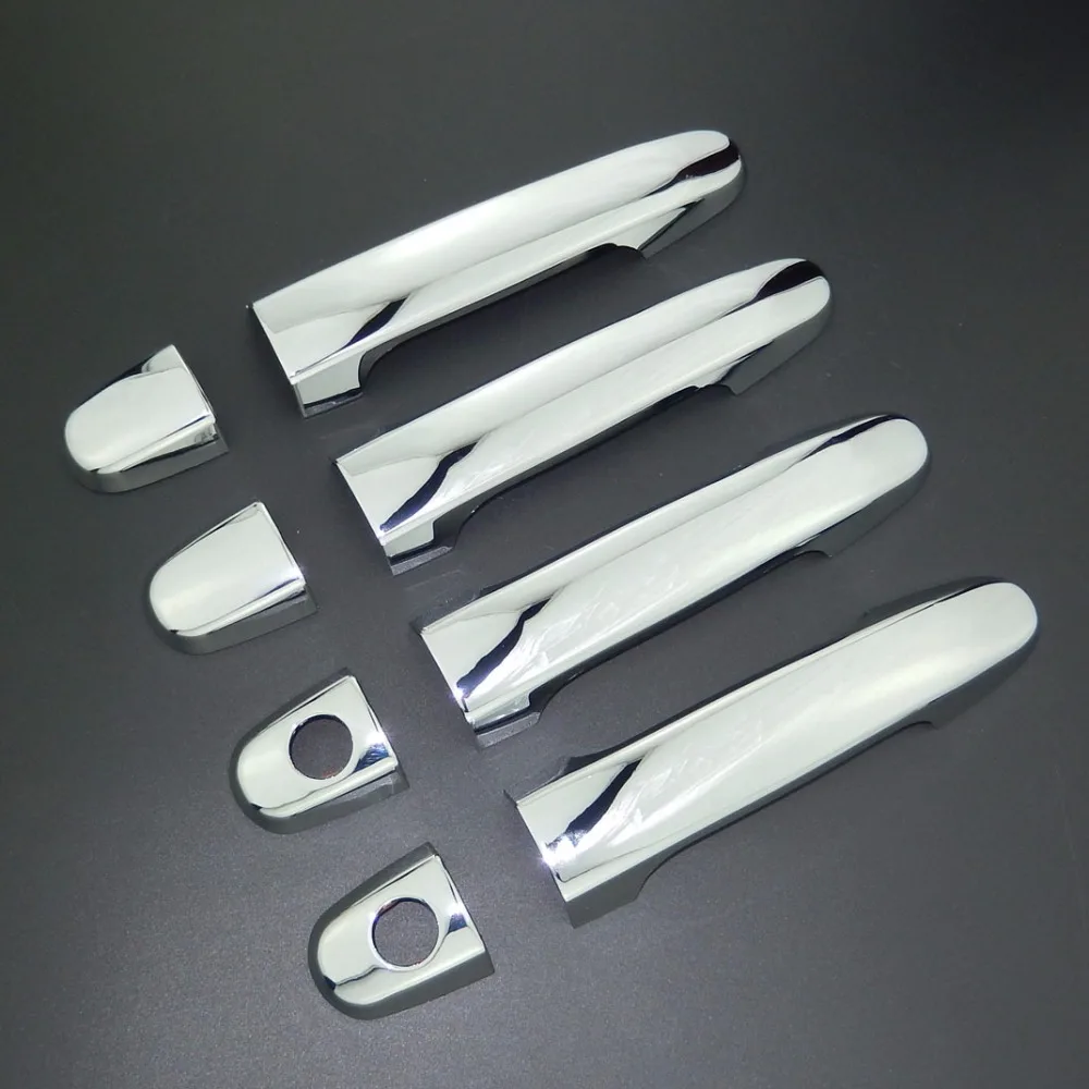 

For Toyota Vios 2007-2013 Chrome Door Handle & Door Bowl Cover Trim Car Styling 2008 2009 2010 2011