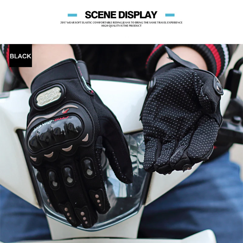 Обновленные перчатки Guantes для гонок на мотоцикле детей YOUTH/PEEWEE Kids карманный