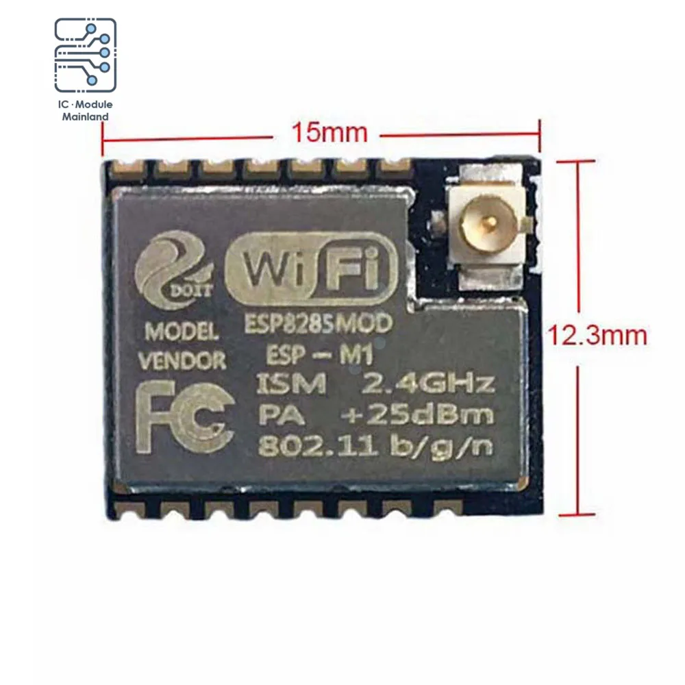 Флэш-чип для ESP8285 ESP8266 беспроводной модуль Wi-Fi с последовательным портом ультра
