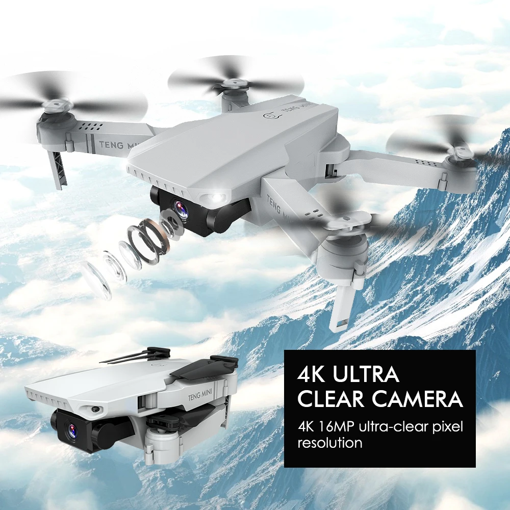 складные мини дроны kf609 дрон fpv wi fi