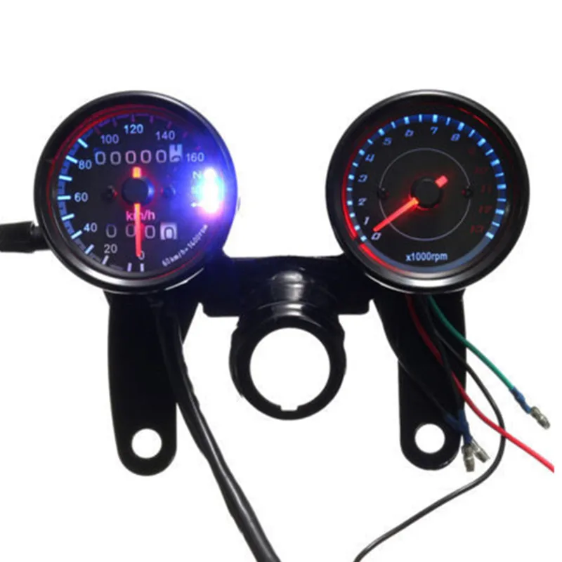 Универсальный черный светодиодный светильник одометр + датчик спидометра