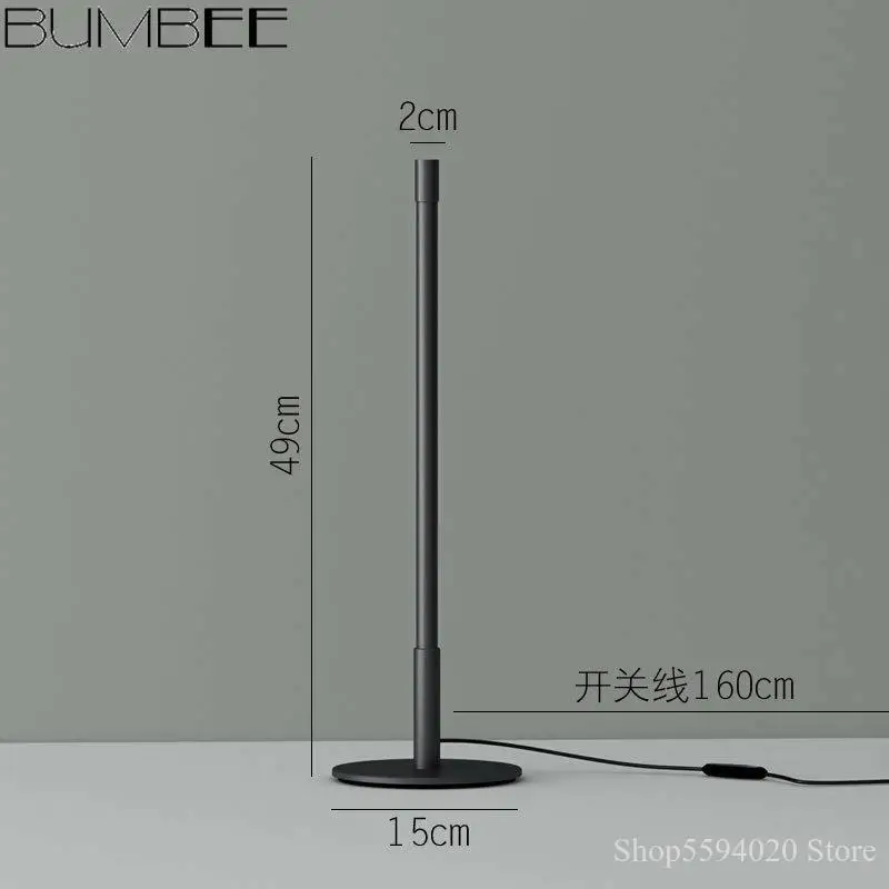 Минималистичная креативная настольная лампа в скандинавском стиле прикроватное