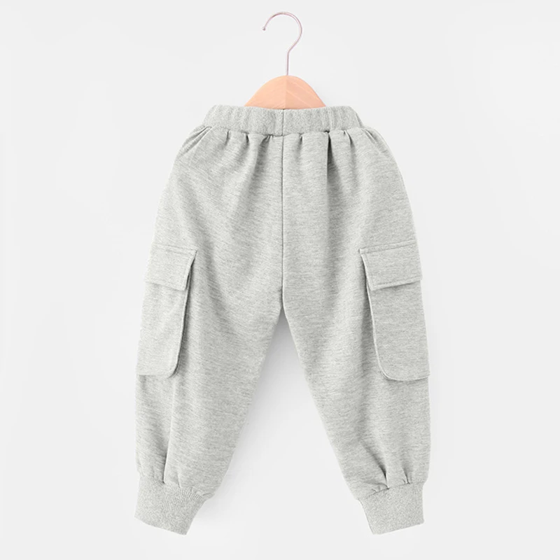 

Boy Pants Korean Style Fashion Spring Autumn Cotton Sport Pants Infant Garcon Kids Children Leisure Trousers 2-12 Years