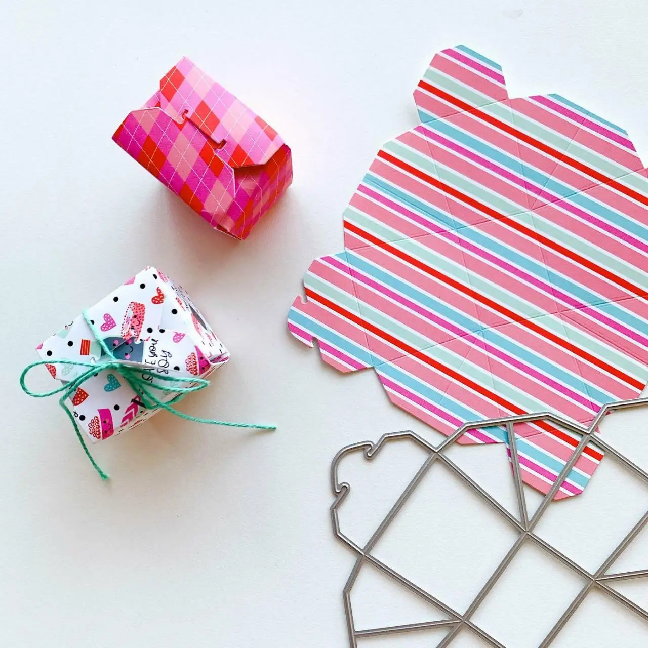 

Mini Take Out Box Metal cutting dies for DIY scrapbooking photo album Decorative