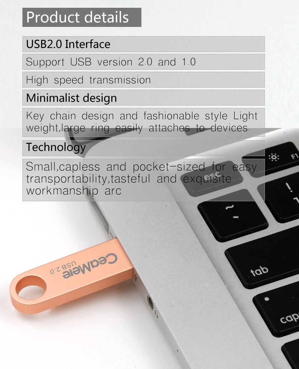 CEAMERE C3 USB флеш-накопитель 16 Гб/32 ГБ/64 Гб/128 ГБ флеш-накопитель Флешка флеш-диск USB 2,0 карта памяти USB диск 4 цвета настоящий