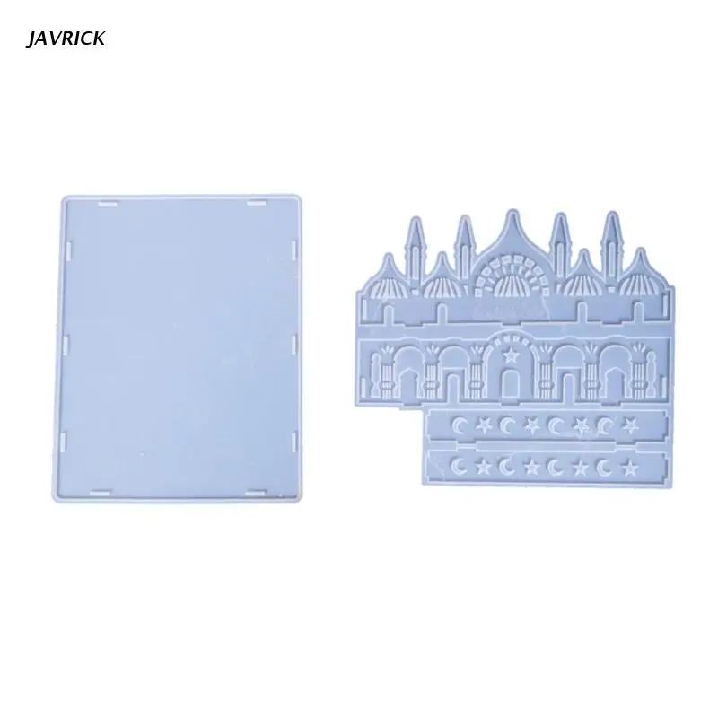 

Eid Mubarak Coaster Mold Silicone Jewelry Tray Epoxy Resin Casting Mould
