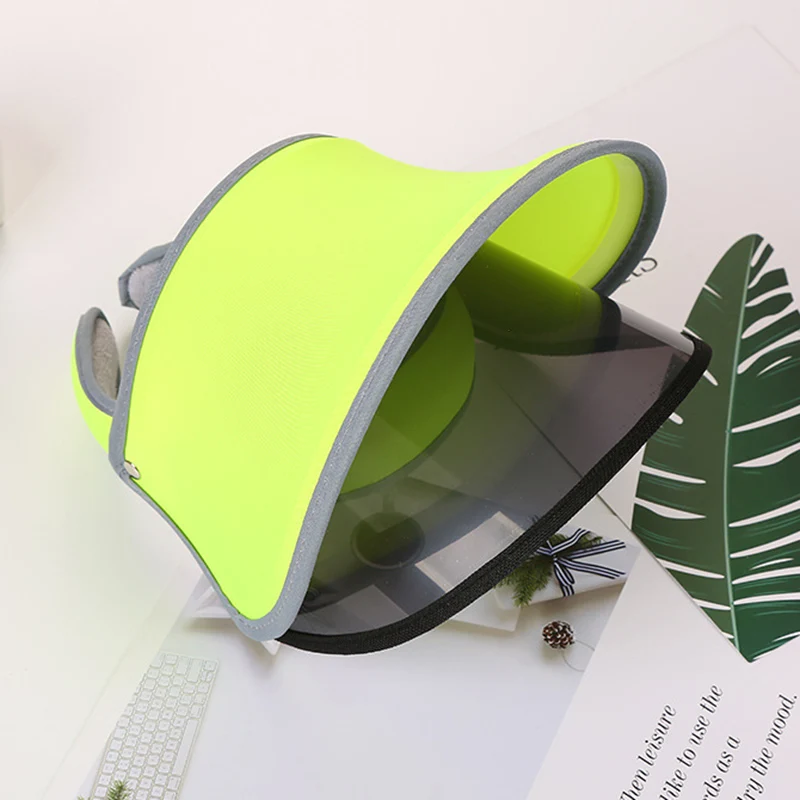 

Summer Women Sun Hats Double-layer Big-edge Anti-UV Sun Visor Hats Anti-fog Windproof Hat Anti-saliva Face Cover Protective Caps