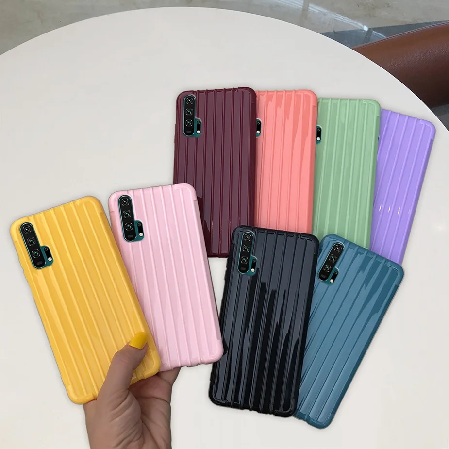 Силиконовый чехол для Huawei Honor 20 Pro Мягкий ТПУ накладка 20Pro Lite телефона