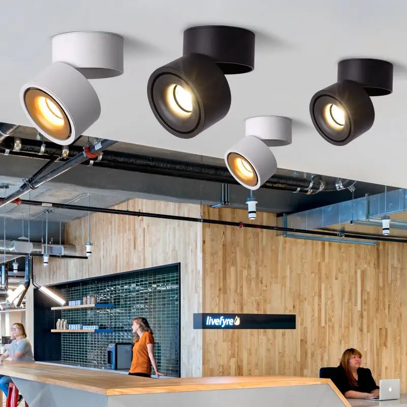 

LED downlight ceiling spotlight, 7w, 12w, 15w, ceiling light for kitchen, living room, bathroom surface installation