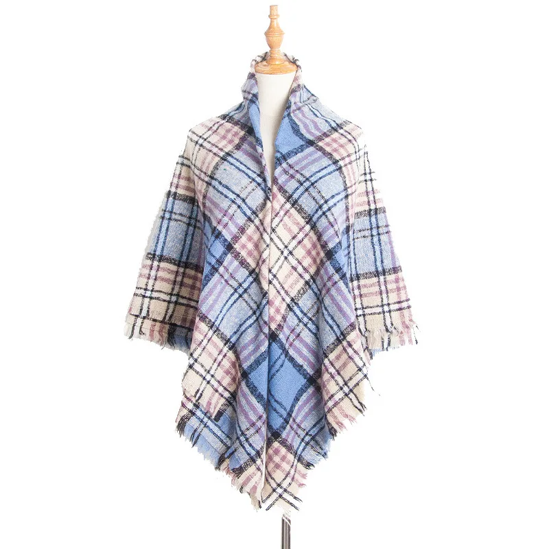 

Winter Scarf For Women Plaid Scarves Warm Scarf Women Bandana Shawls And Scarves Wrap Pashmina Scarf For Female