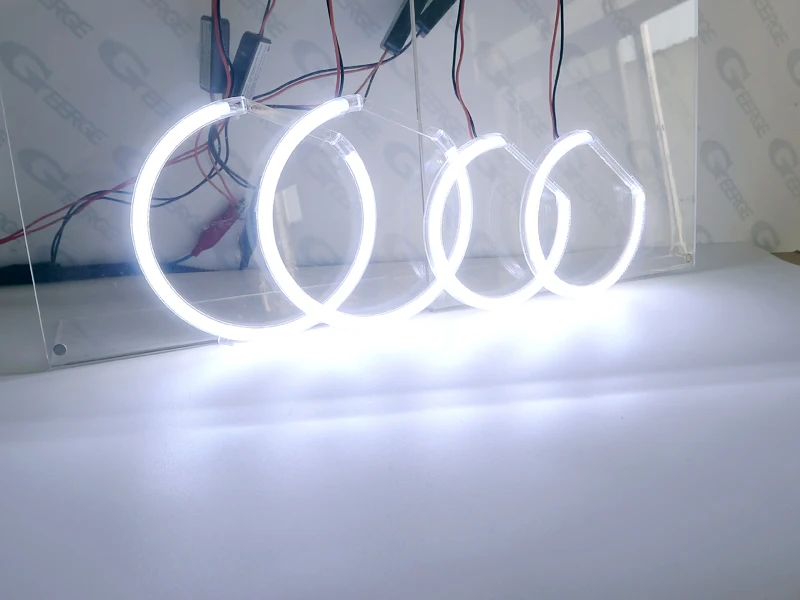 Для Ford Mondeo MK3 2000 2001 2002 2003 2004 2005 2006 2007 отличный ультра яркий COB led angel eyes halo rings Дневной