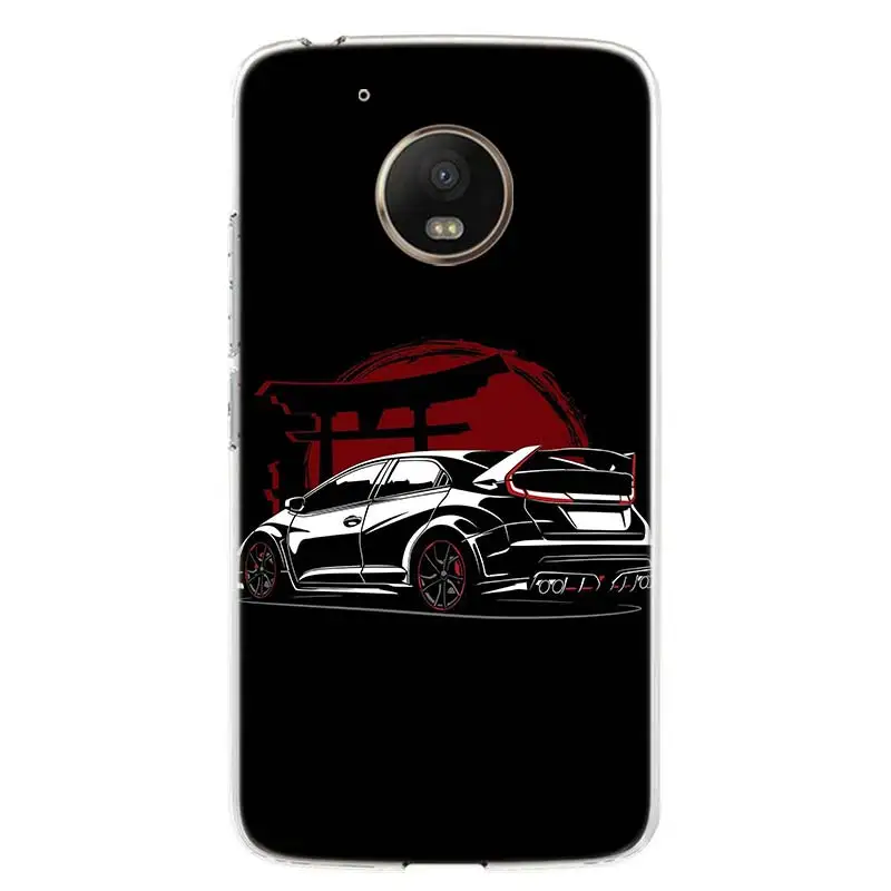 Tokoy японский JDM чехол для телефона спортивного автомобиля Motorola Moto G9 G8 G7 G6 G5S E6 E5 E4 Plus