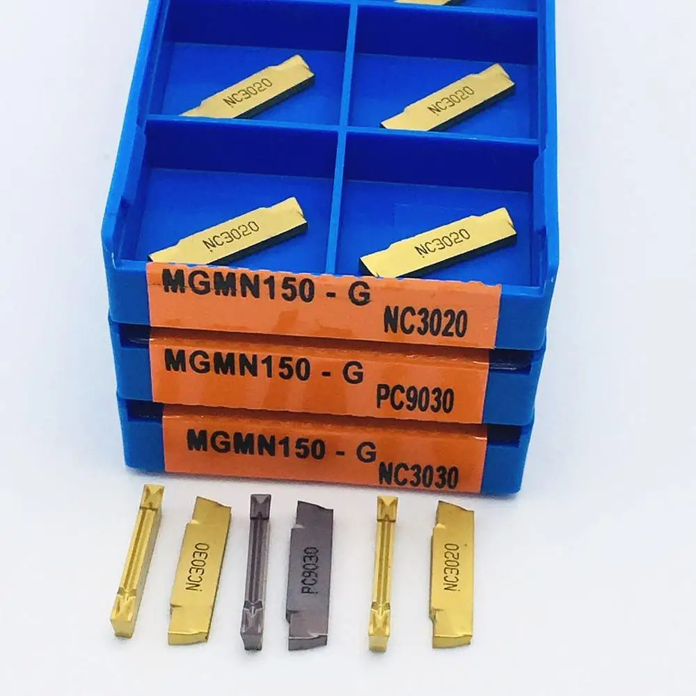 Токарный инструмент твердосплавная втулка MGMN200 G NC3030 NC3020 PC9030 2 0 мм из нержавеющей