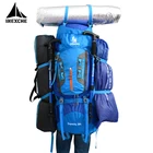 Походные рюкзаки для кемпинга, большая уличная сумка, рюкзак, нейлоновая суперлегкая Спортивная дорожная сумка из алюминиевого сплава с поддержкой 80L