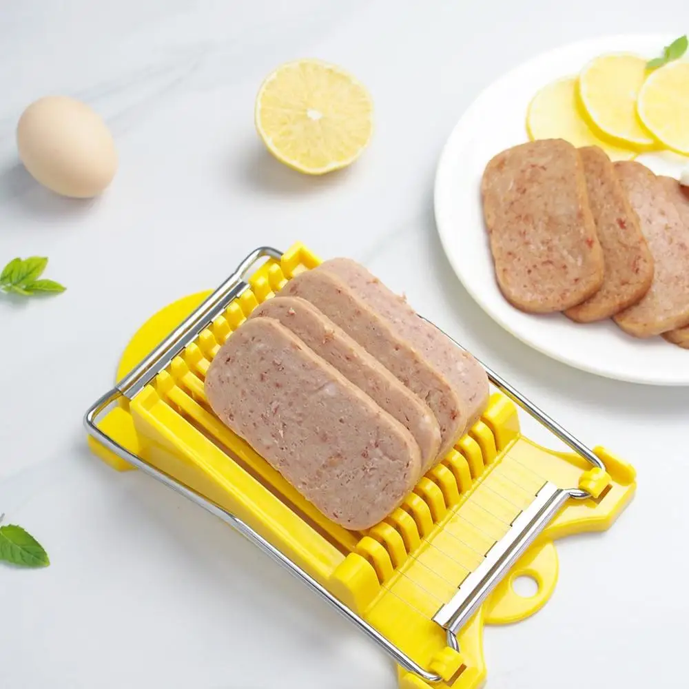 Кухонные инструменты ручные слайсеры ланчхон ломтики для мяса ветчины и фруктов
