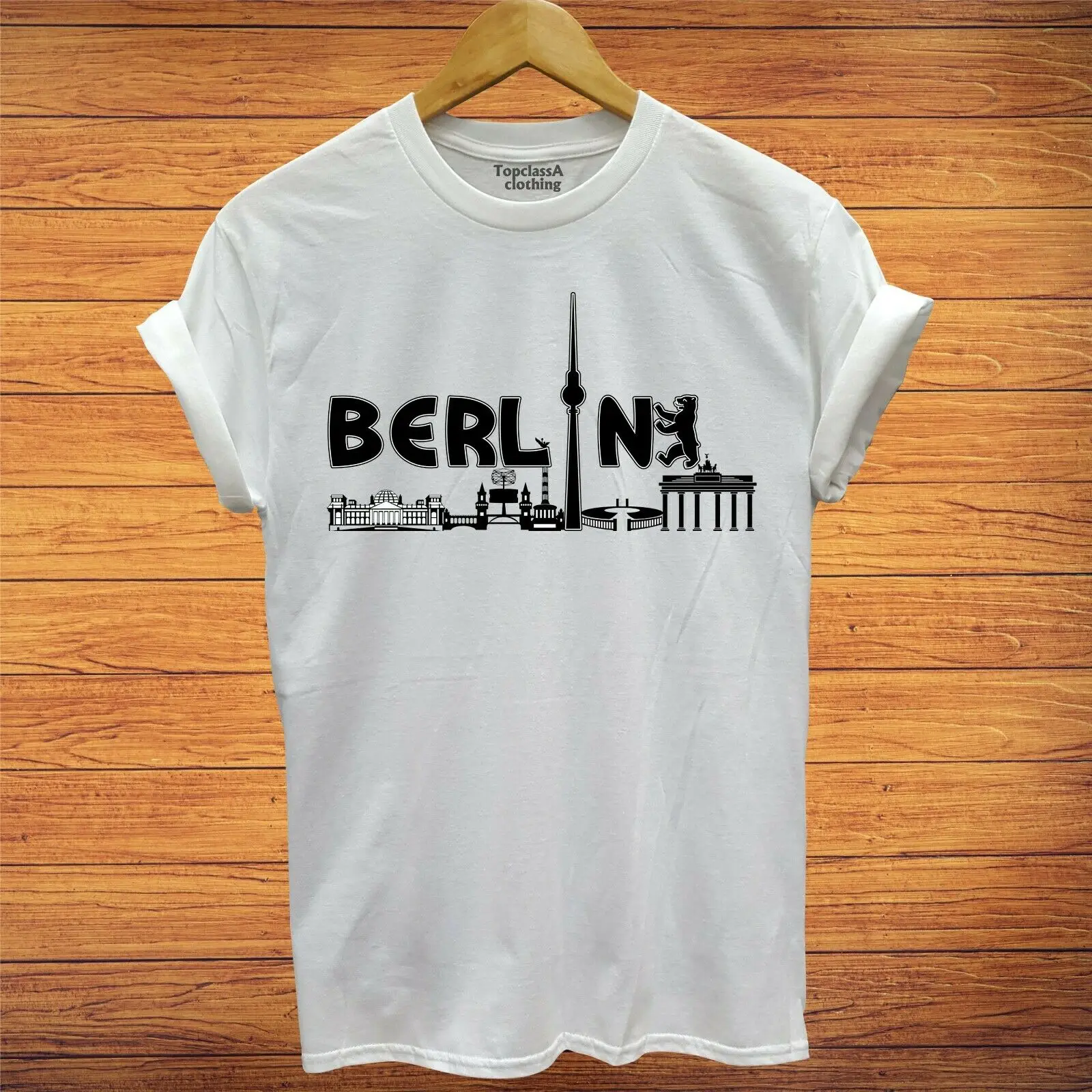 Патриот футболка Берлинский Столичный город немецкий y страна Европейский