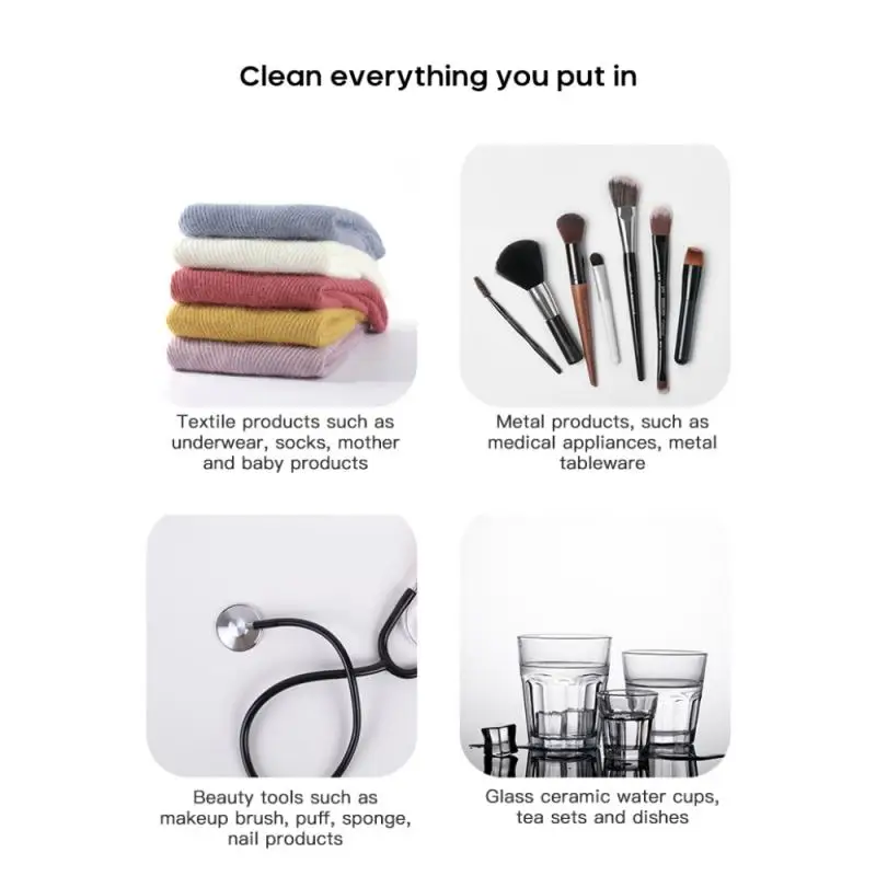 

UV Ultraviolet Folding Sterilization Bag Maternal and Baby Products Portable Underwear Cleaning Bag Portable Makeup Tool