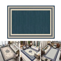 chinois plant pattern non slip living room rugs tea table floor carpet mat 80cmx120cm