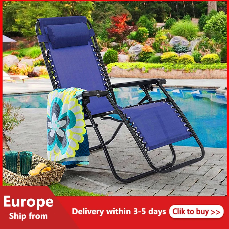 

Lounge Chair Nap Folding Beach Chair 2pcs/set Office Lunch Chair Back Chair Outdoor Leisure Home Camping Chair Lunch Chair HWC