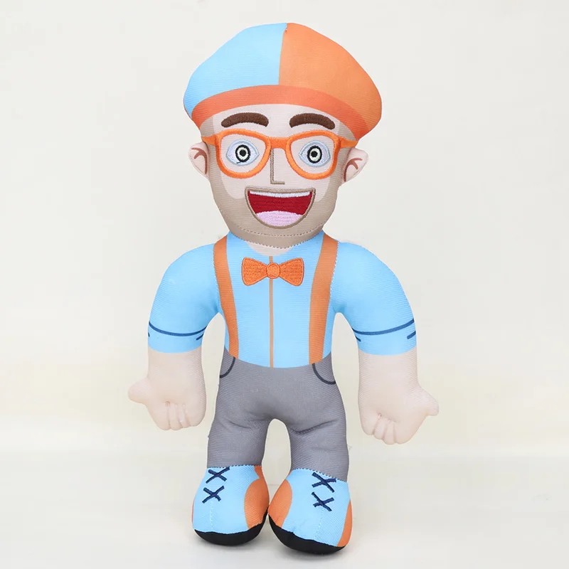 32 см кукла Blippi аниме Blippi плюшевые игрушки мягкие Мультяшные игрушки развивающие Дети Подарок для ребенка подарок на день рождения