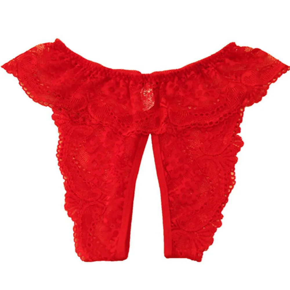 Эротическое нижнее белье с открытой промежностью женское тонкий светильник