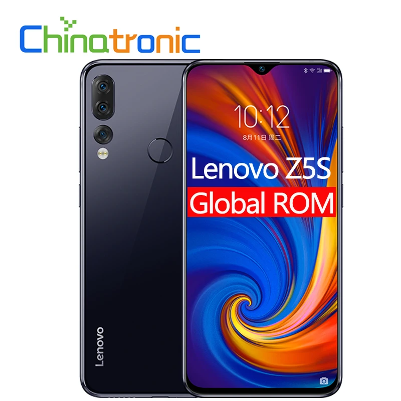 Глобальная ROM Lenovo Z5S L78071 4G LTE мобильный телефон 6 3 &quotQHD 2340X1080 Snapdragon 710 Восьмиядерный