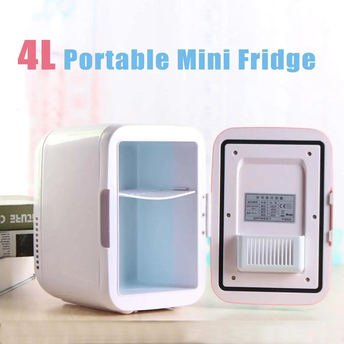 

DC 12V Portable Car Freezer 4L Mini Fridge Refrigerator Car Fridge 12V Cooler Heater Universal Vehicle Parts