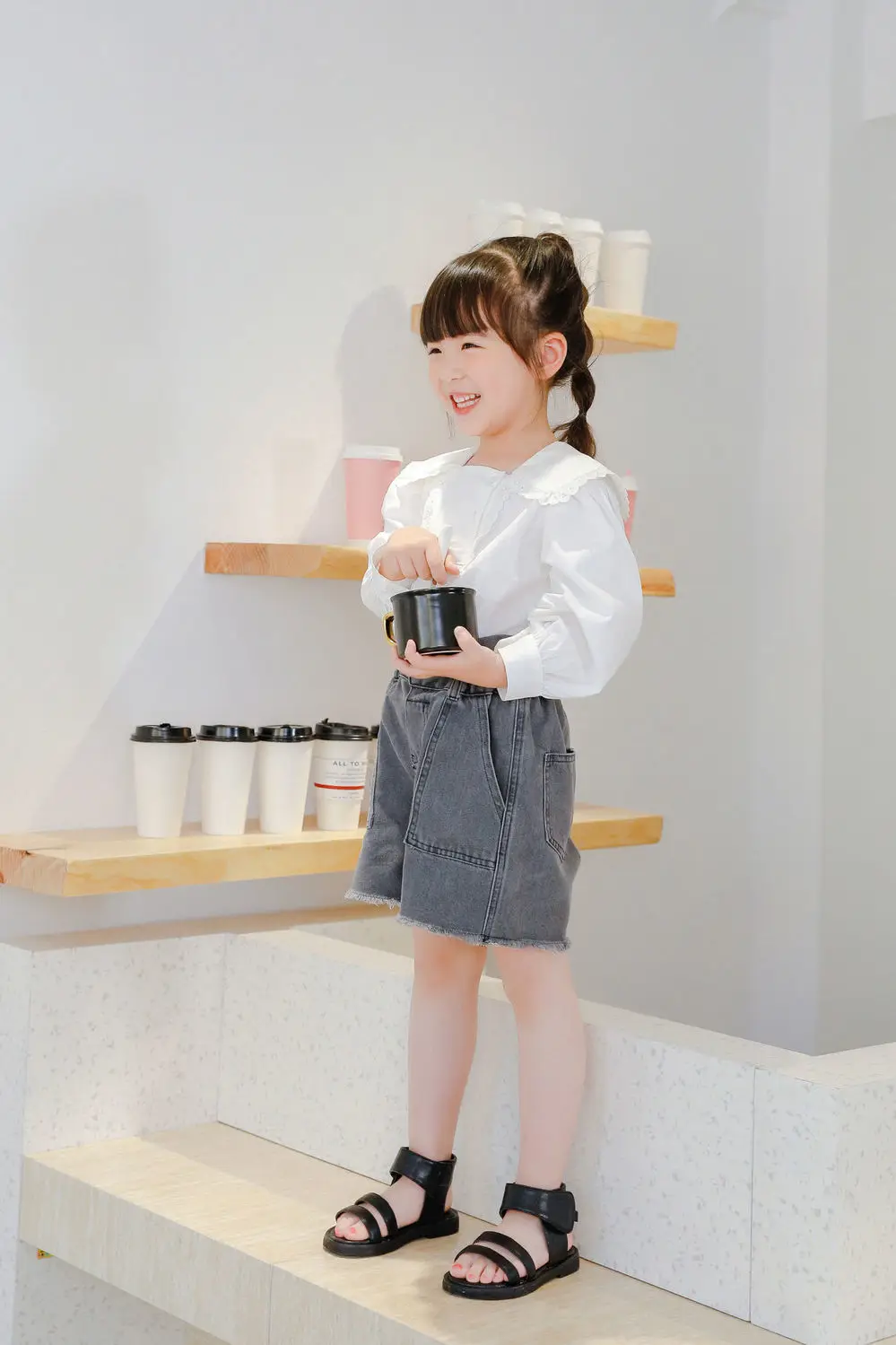 

Girls Roman Sandals 2021 Summer New Babys Sandals Children Korean Style Casual Beach Sandals Soft Sole