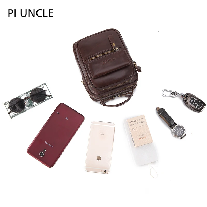 Сумка кросс боди мужская из натуральной воловьей кожи| |