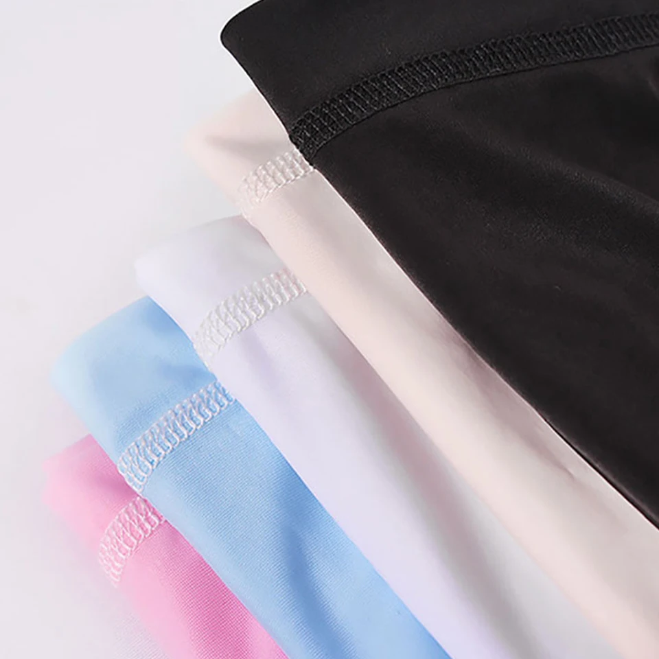 

KoKossi Ice Silk Pure Color Bandana Sun Protection Breathable Soft Quick-drying Skin-friendly Anti-slip Cycling Hiking Headwear