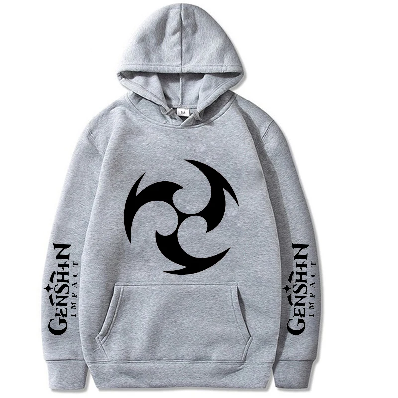 

Men's Genshin Impact Hoodies 2021 Autumn Fleece Oversized Hooded Sweatshirt Men Hip Hop Hoodie Men Classic Hoody Pullover Tops