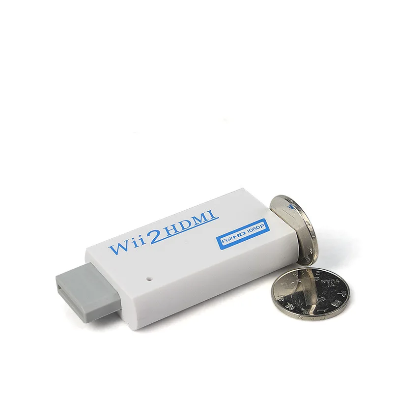 Yoteen для Wii к HDMI совместимый адаптер конвертер Выход видео аудио NTSC 480I 480P PAL 576I + 3 5