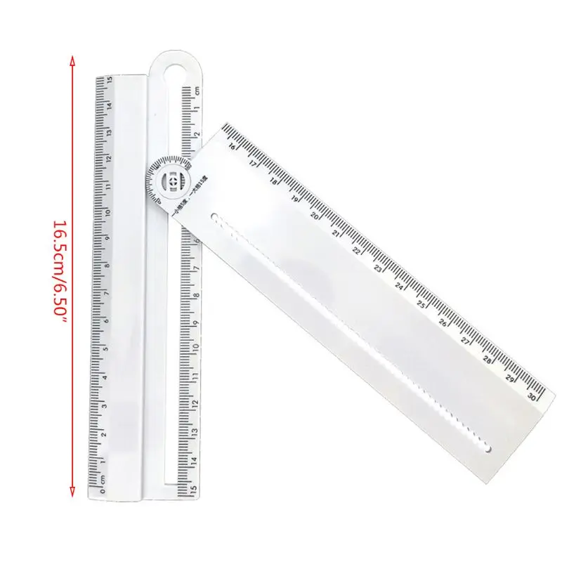 

Compass Metal Multifunctional Drawing Circle Tool Ruler Painting Professional DIY Protractor School Office Portable Math