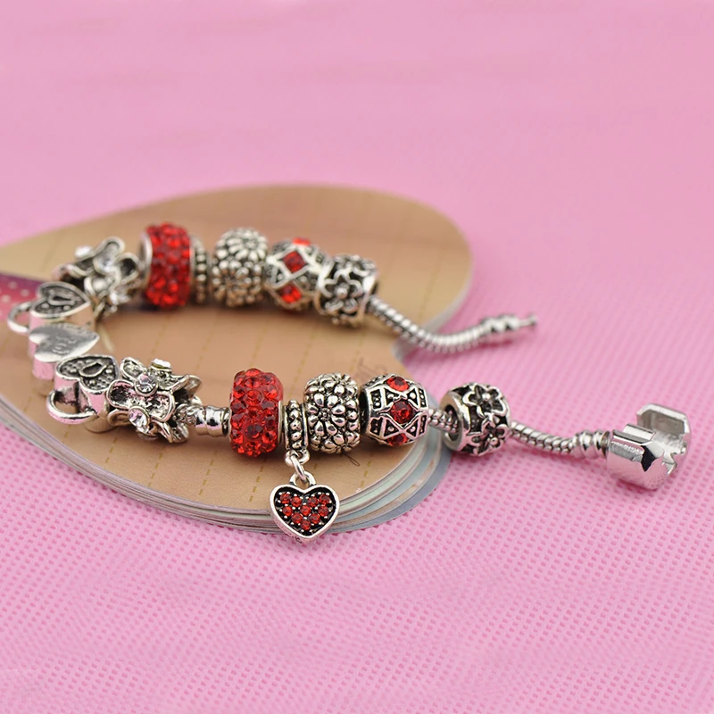Женский браслет из полимерных бусин pulseras mujer очаровательные ювелирные украшения