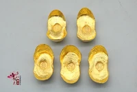 exquisite antique gold ingots qing dynasty style ornaments