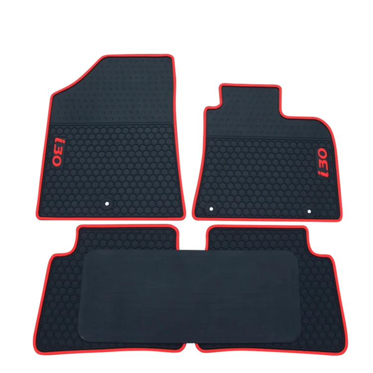 

special rubber car floor mats for Hyundai I30 right hand drive durable waterproof cargo liner boot carpets for I30 RHD 5seats