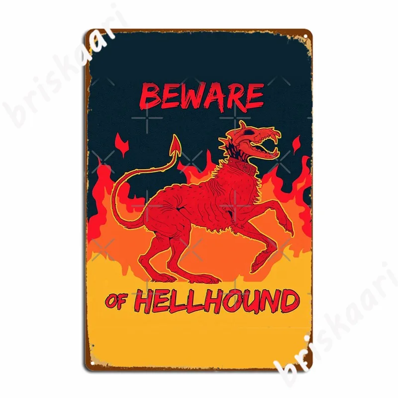 Остерегайтесь Грин металлические знаки Настенная роспись Настенный декор