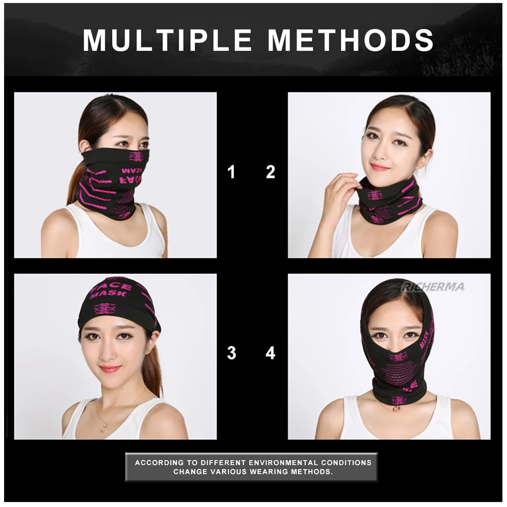 Дышащая мотоциклетная Балаклава быстросохнущая защитная маска