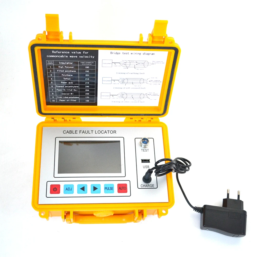 GY800 Интеллектуальный локатор ошибок кабеля портативный полевой инструмент