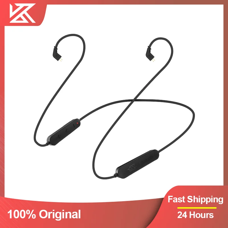 

KZ Wireless Detchable Headphone Upgrade Cable Cord Original Earphone Waterproof Aptx Bluetooth-compatible Module 4.2 ZS10 ZS5