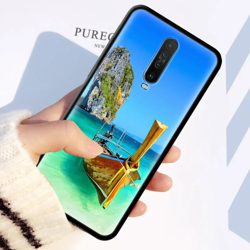 

Summer Beach Cover For Xiaomi Redmi Note 9S 8 K30 K40 10 Pro 9 7 8T 9C 9A 7A 8A 6A 6 TPU Cell Phone Case Shell Coque
