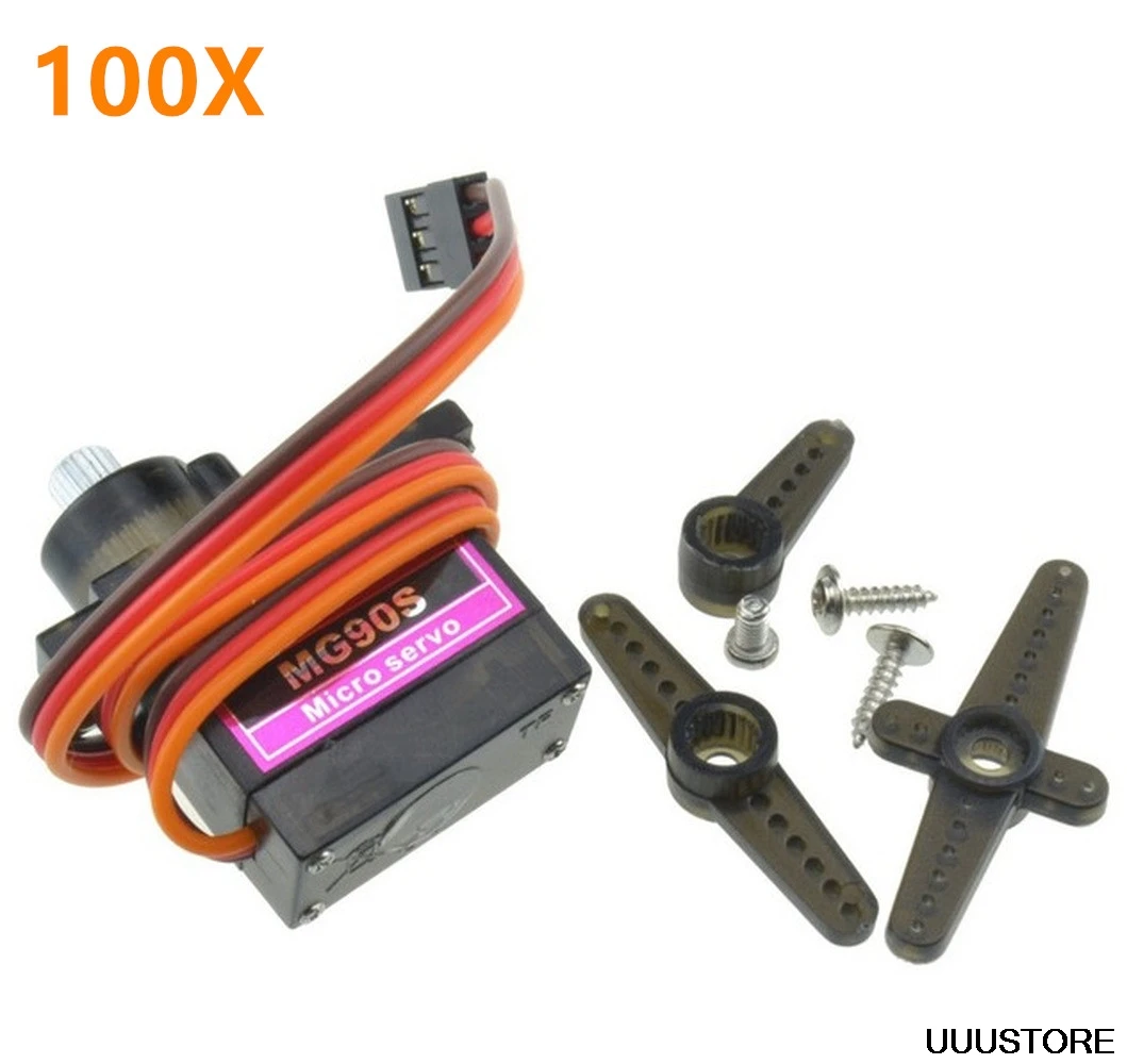 

5pcs / 10pcs / 20pcs / 50pcs / 100pcs / 200pcs lots MG90S Metal Gear RC Micro Servo for RC Model