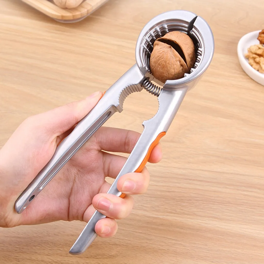 

Multifunction Nut Cracker Opener Sheller Chestnut Clip Walnut Pliers Metal Cutter Walnut Clamp Multifunctional Nut Opener Tools