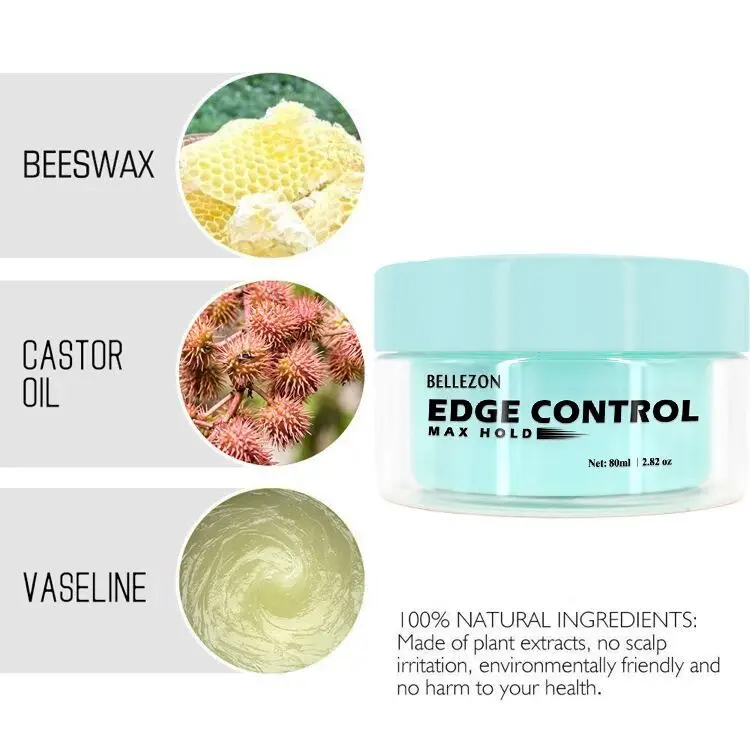 Крем-гель для ухода за краями волос девочек лаконичный стойкий водостойкий воск